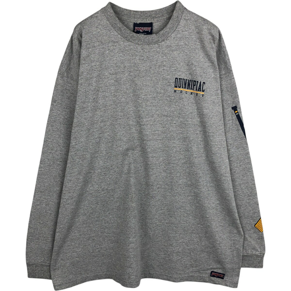 Rakuten - 古着 ジャンスポーツ JANSPORT カレッジ ロングTシャツ ロンT USA製 メンズXL相当 /eaa631312 【中古】 【260406】