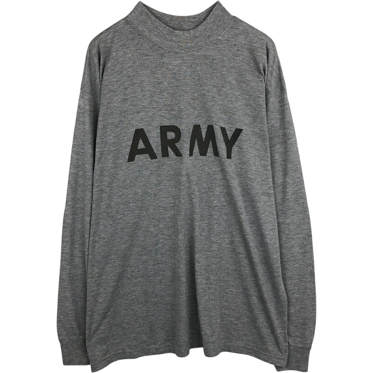 Rakuten - 古着 U.S.ARMY モックネック ロングTシャツ ロンT USA製 メンズXL相当 /eaa631316 【中古】 【260406】