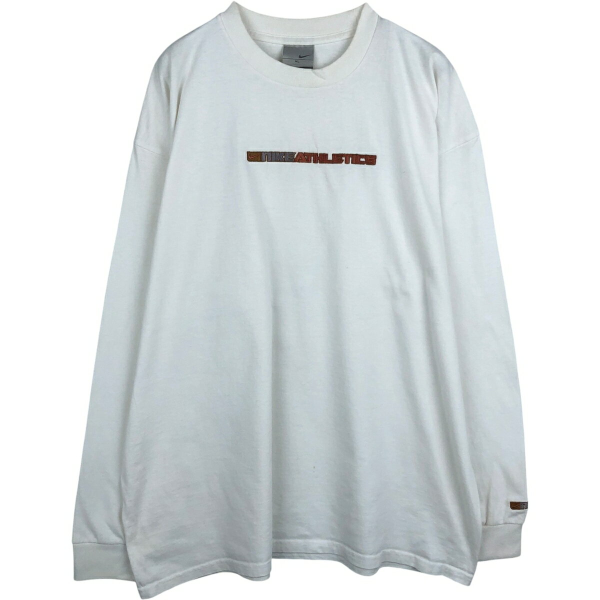 Rakuten - 古着 90~00'S ナイキ NIKE ロングTシャツ ロンT USA製 メンズXL相当 ヴィンテージ /eaa631364 【中古】 【260405】 ホワイト系 春夏秋