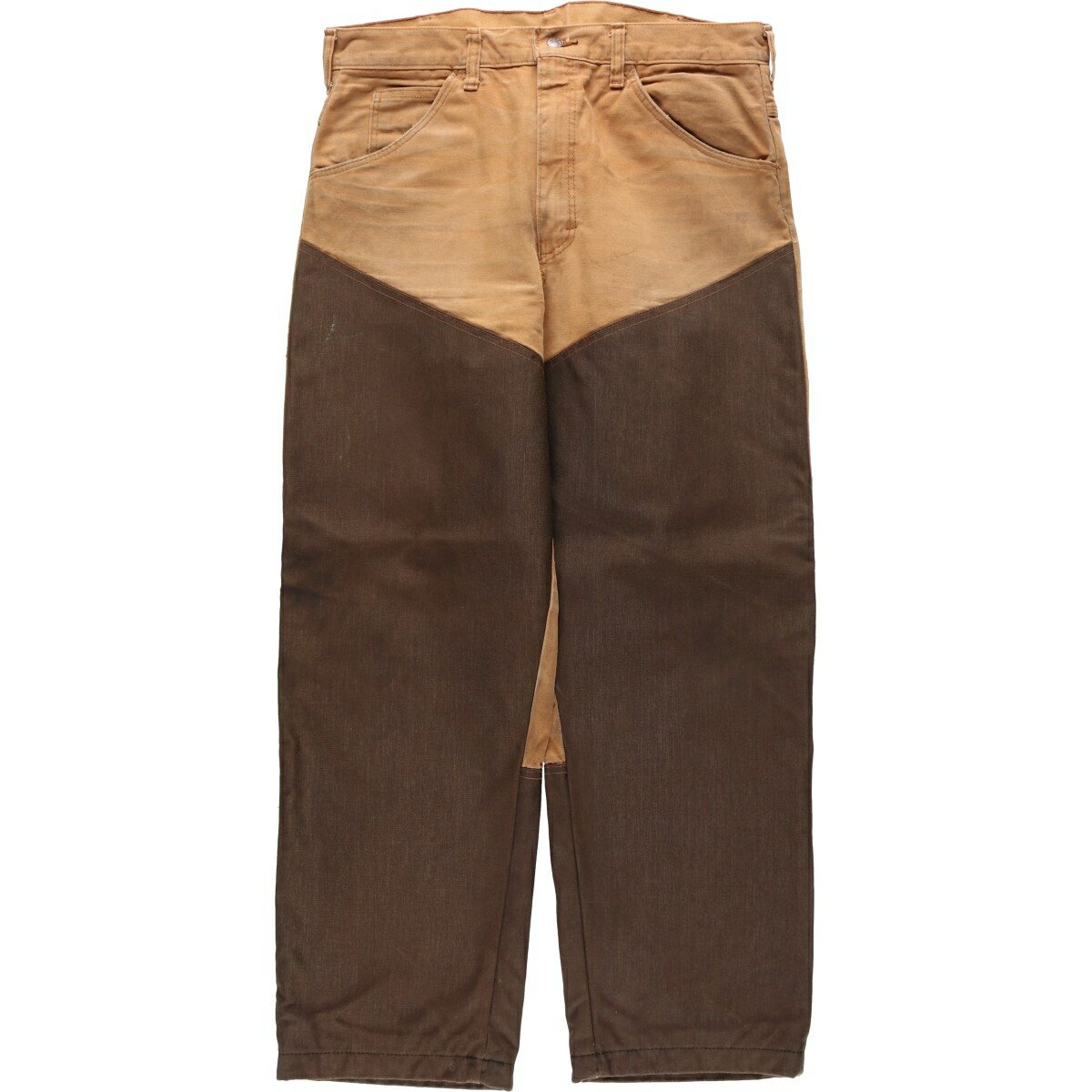 樂天商城 - 古着 ポインター Pointer ダブルニー ダックワークパンツ USA製 メンズw36相当 /eaa631415 【中古】 【260411】