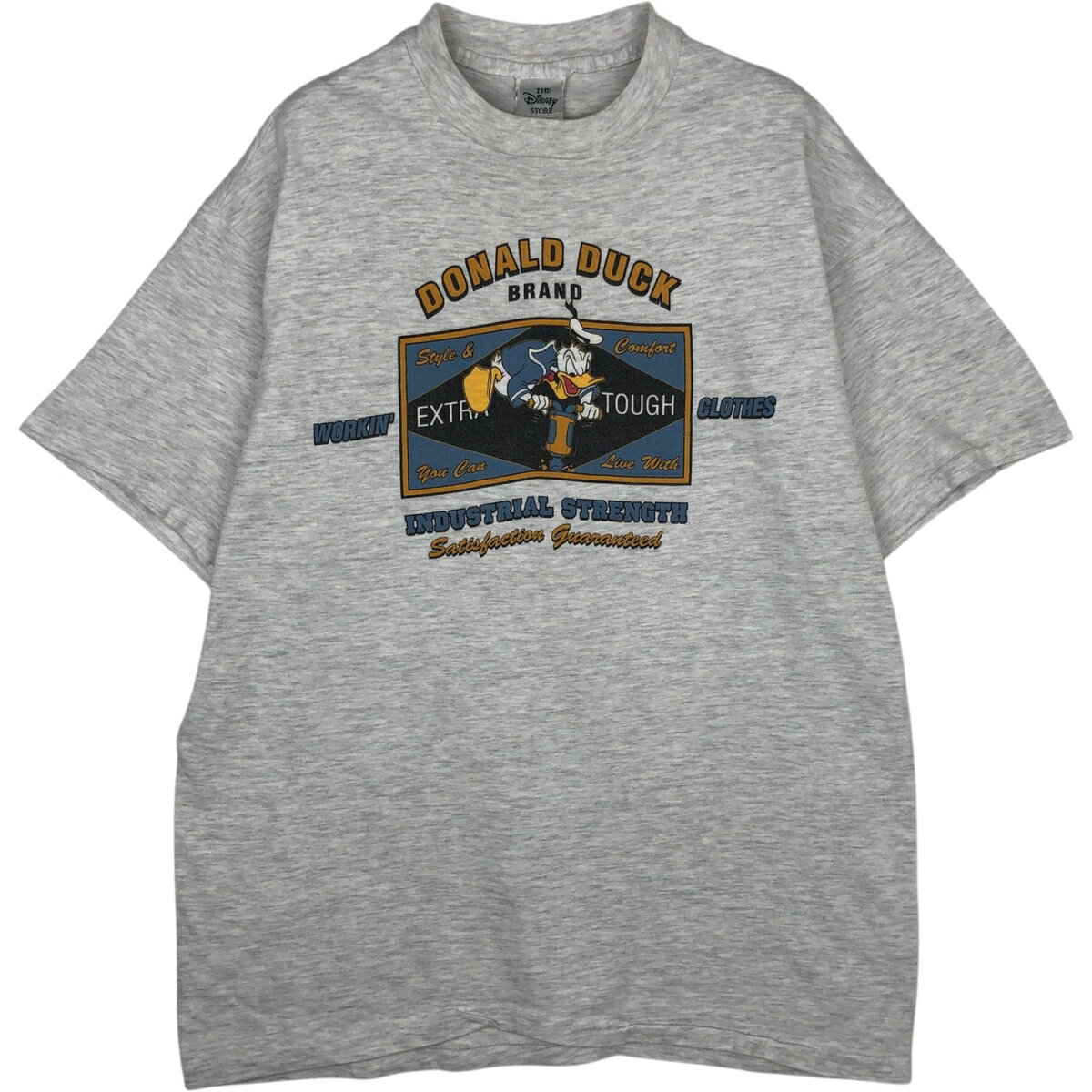 Rakuten - 古着 90'S THE Disney STORE Donald Duck ドナルドダック キャラクタープリントTシャツ USA製 XLARGE/XGRANDE メンズXL相当 ヴィンテージ /eaa631511 【中古】 【260408】