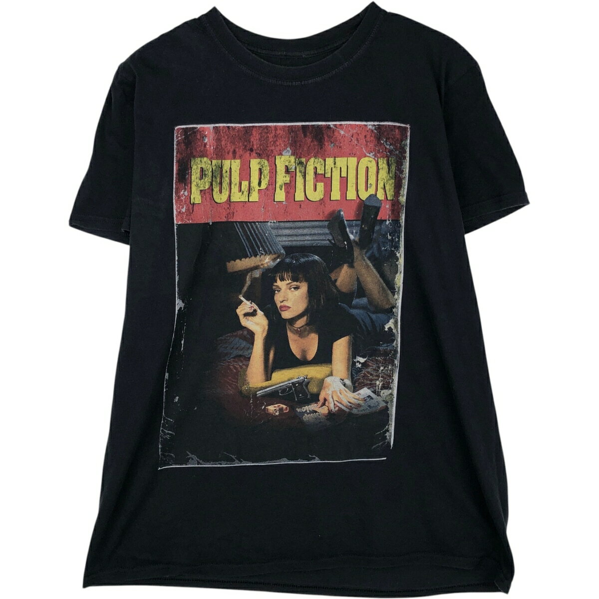 Rakuten - 古着 PULP FICTION パルプフィクション 映画 ムービーTシャツ メンズM相当 /eaa631643 【中古】 【260408】