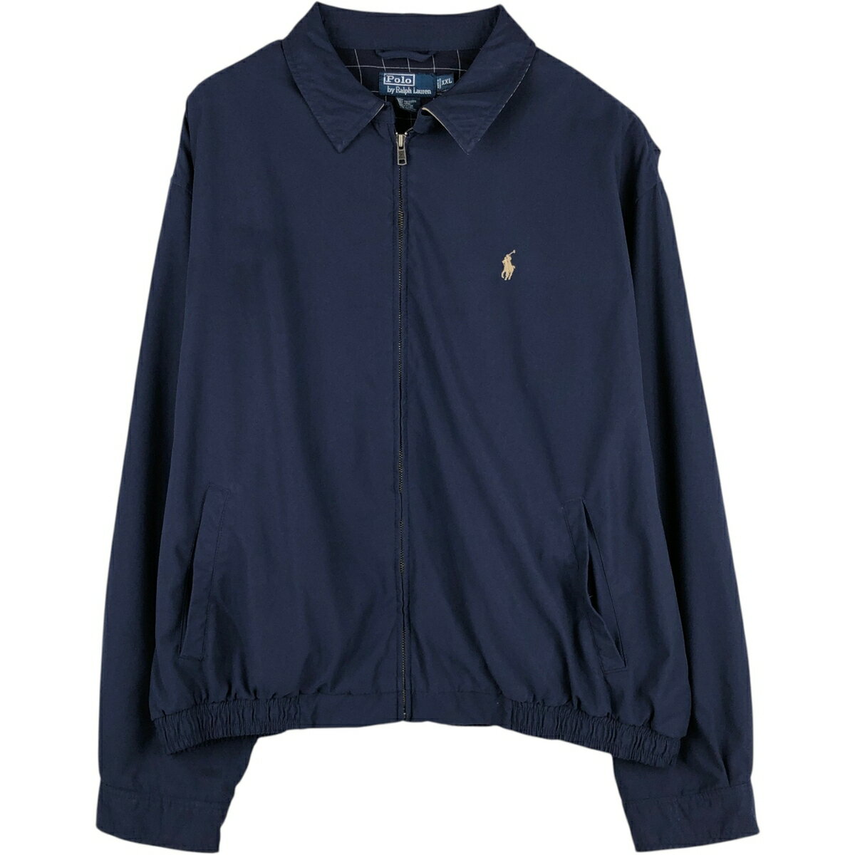 Rakuten - 古着 ラルフローレン Ralph Lauren POLO by Ralph Lauren スイングトップ スポーツジャケット メンズXXL相当 /eaa631682 【中古】 【260405】 ネイビー系 春秋冬