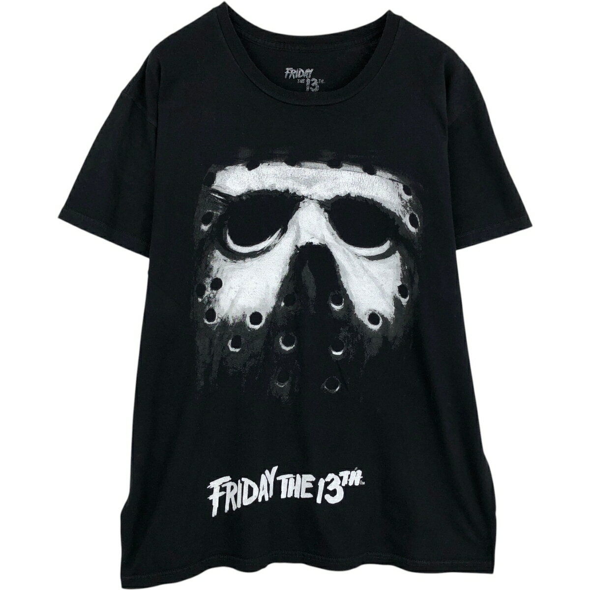 古着 FRIDAY THE 13TH 13日の金曜日 映画 ムービーTシャツ メンズL相当 /eaa631712 【中古】 【260407】 ブラック系 春夏秋