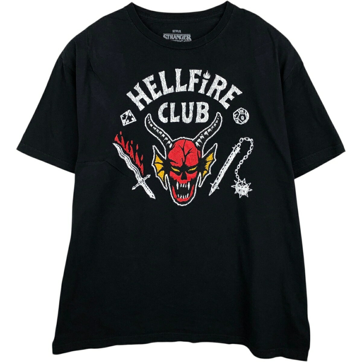 Rakuten - 古着 STRANGER THINGS ストレンジャーシングス 映画 ムービーTシャツ メンズXL相当 /eaa631738 【中古】 【260410】