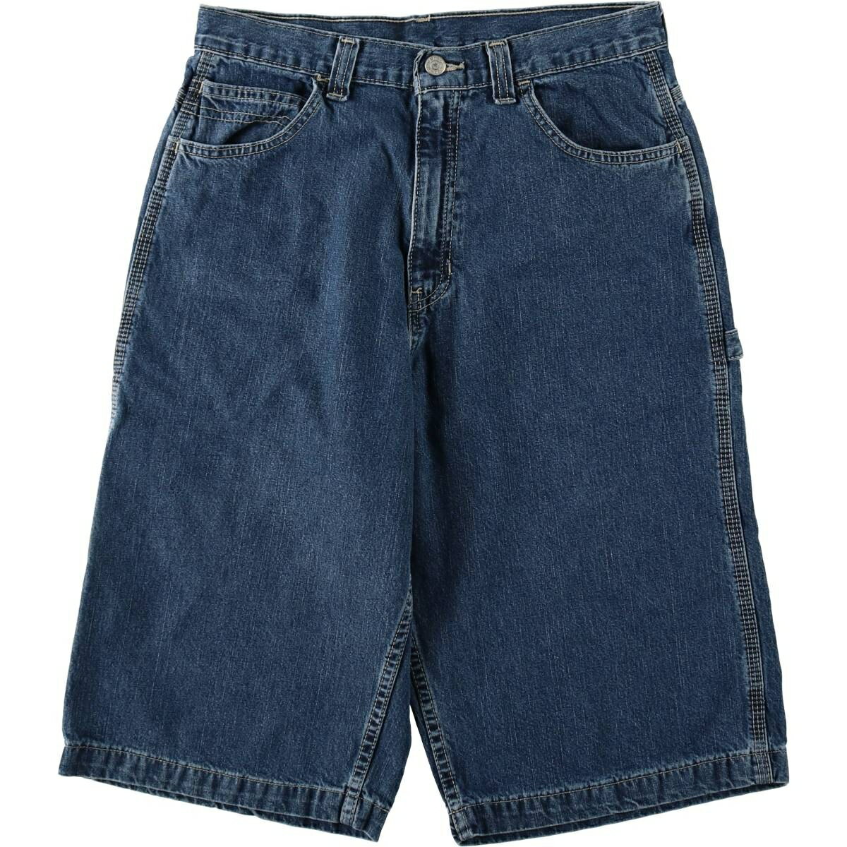 Rakuten - 古着 フェイデッドグローリー Faded Glory デニムペインターショーツ ハーフパンツ レディースL(w30)相当 /eaa631813 【中古】 【260411】 【Elulu/エルル】