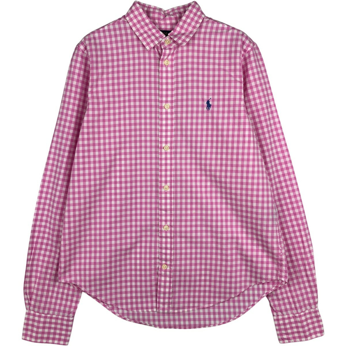 今だけ価格‼️新品Ralph Lauren リネンシャツ チェック柄 レディース 0 RALPH LAUREN(ラルフ ローレン)｜【POLO RALPH LAUREN】クラシック