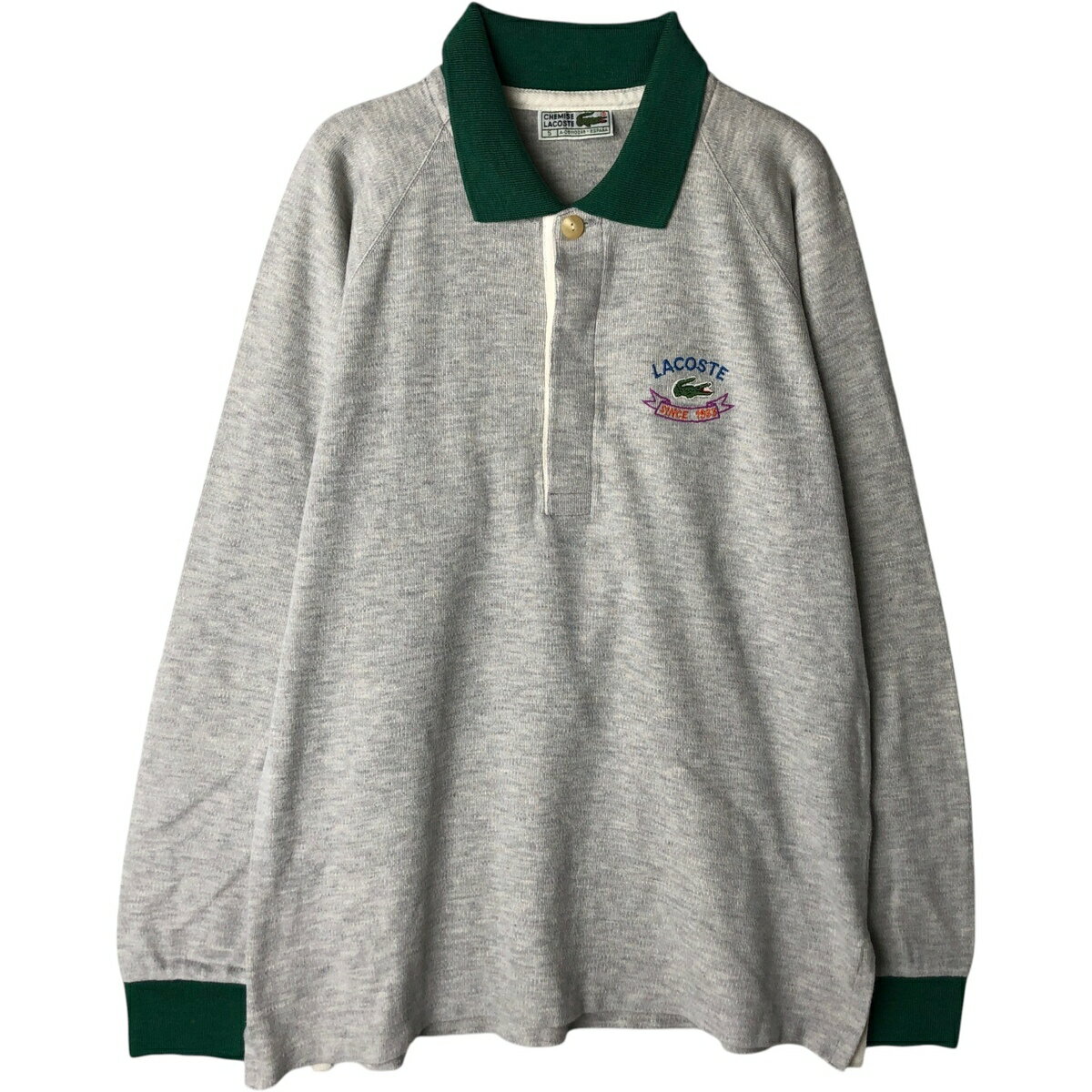 古着 70'S ラコステ LACOSTE CHEMISE フレ�