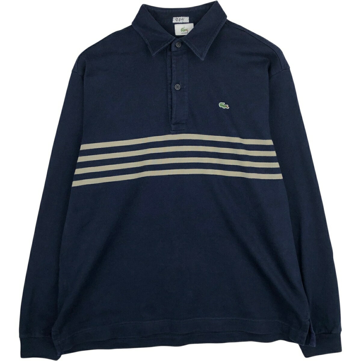 樂天商城 - 古着 ラコステ LACOSTE 長袖 ポロシャツ メンズL相当 /eaa631877 【中古】 【260416】
