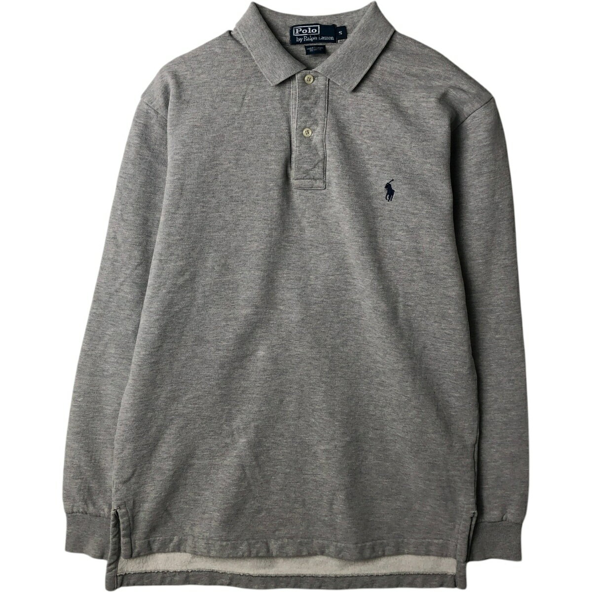 乐天商城 - 古着 ラルフローレン Ralph Lauren POLO by Ralph Lauren 長袖 ポロシャツ メンズS相当 /eaa631891 【中古】 【260413】