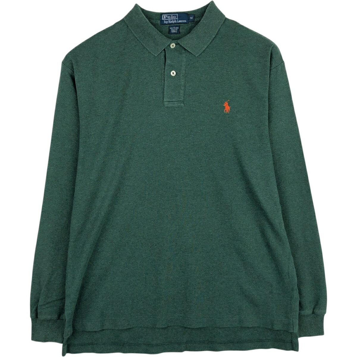 乐天商城 - 古着 ラルフローレン Ralph Lauren POLO by Ralph Lauren 長袖 ポロシャツ メンズM相当 /eaa631912 【中古】 【260416】