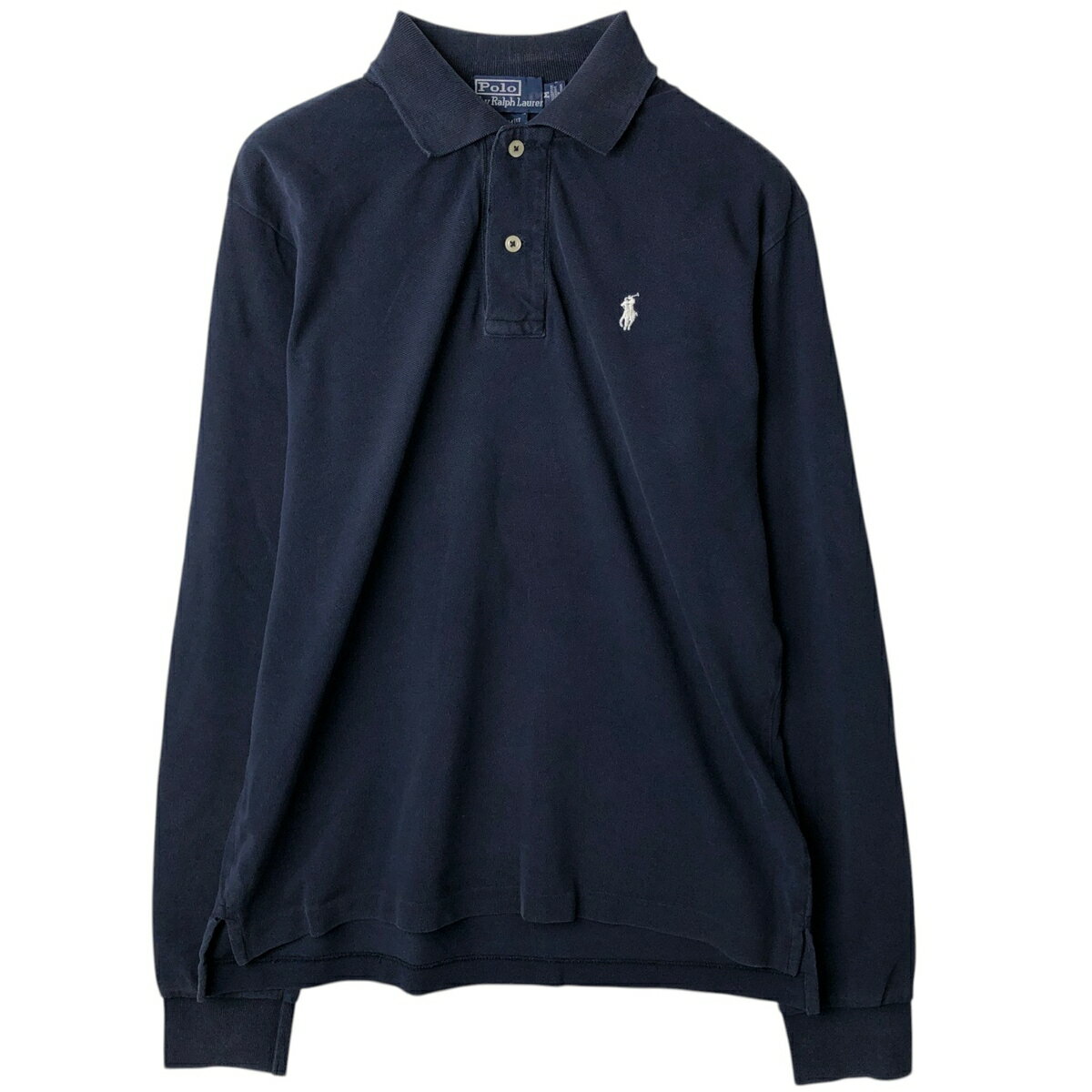 Rakuten - 古着 ラルフローレン Ralph Lauren POLO by Ralph Lauren CUSTOM FIT 長袖 ポロシャツ メンズM相当 /eaa631921 【中古】 【260413】