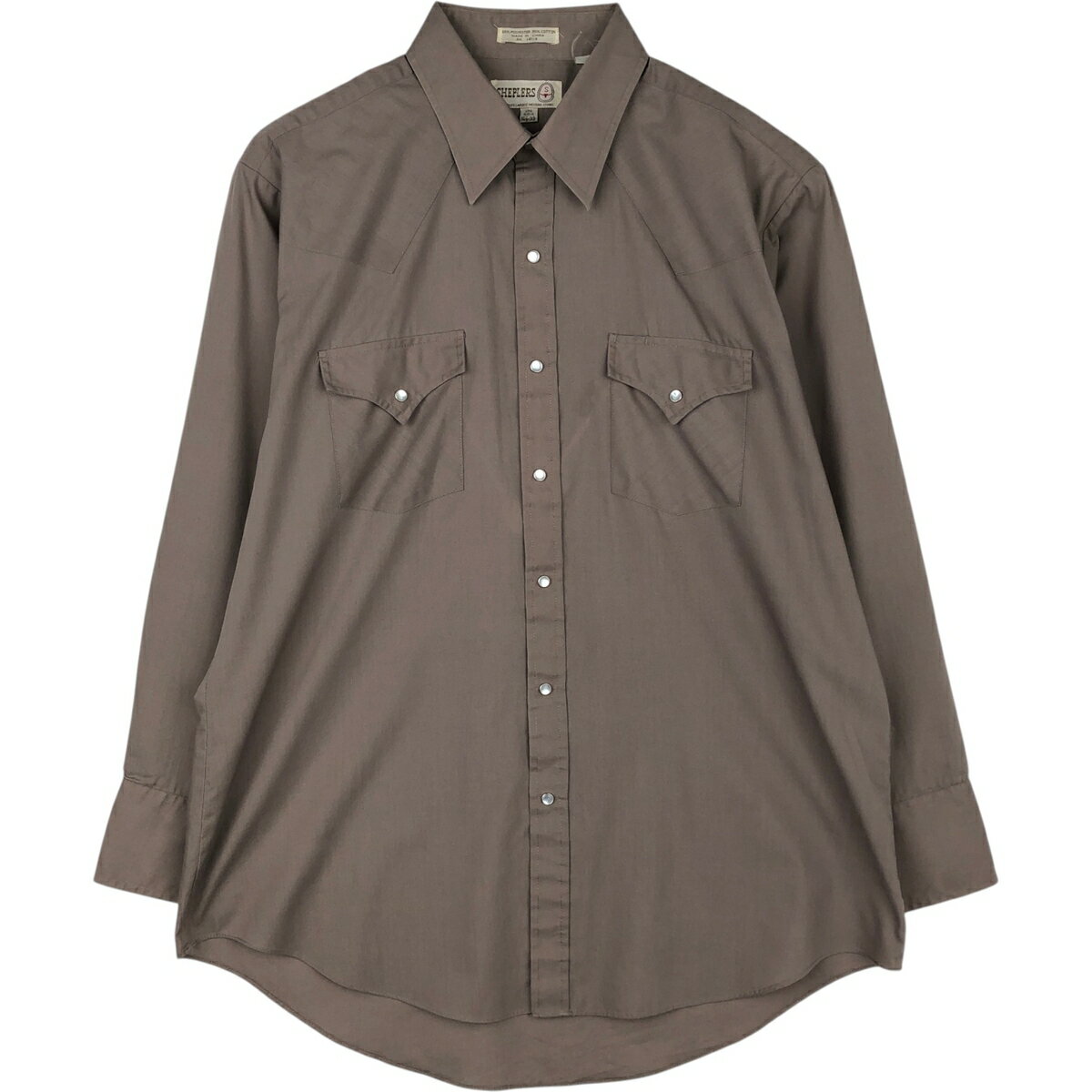 Rakuten - 古着 SHEPLERS 長袖 ウエスタンシャツ メンズL相当 /eaa632048 【中古】 【260411】