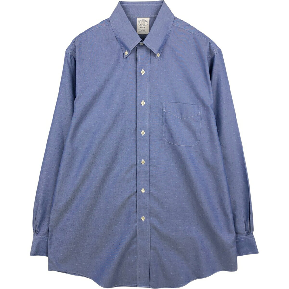 乐天商城 - 古着 ブルックスブラザーズ Brooks Brothers Est.1818 長袖 ボタンダウンシャツ メンズL相当 /eaa632065 【中古】 【260410】
