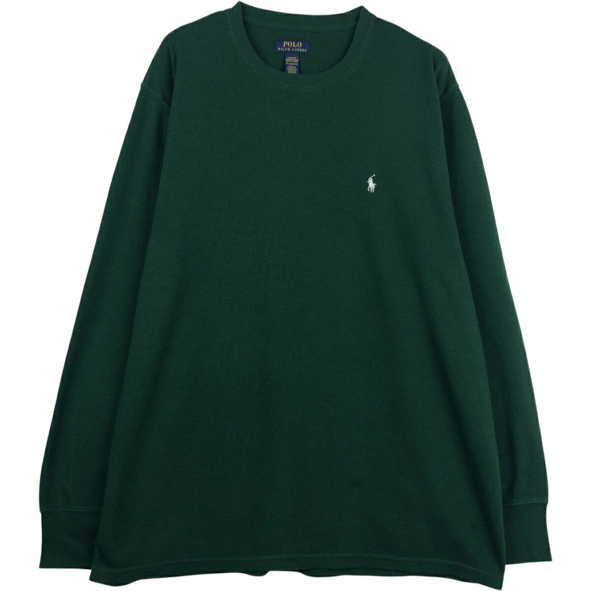樂天商城 - 古着 ラルフローレン Ralph Lauren POLO RALPH LAUREN SLEEPWEAR サーマルロングTシャツ メンズXXL相当 /eaa632145 【中古】 【260413】