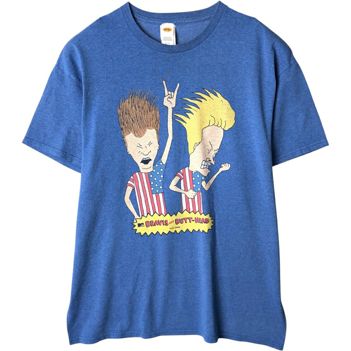Rakuten - 古着 DELTA MTV BEAVIS AND BUTT-HEAD ビーバス&バットヘッド キャラクタープリントTシャツ メンズL相当 /eaa632283 【中古】 【260412】