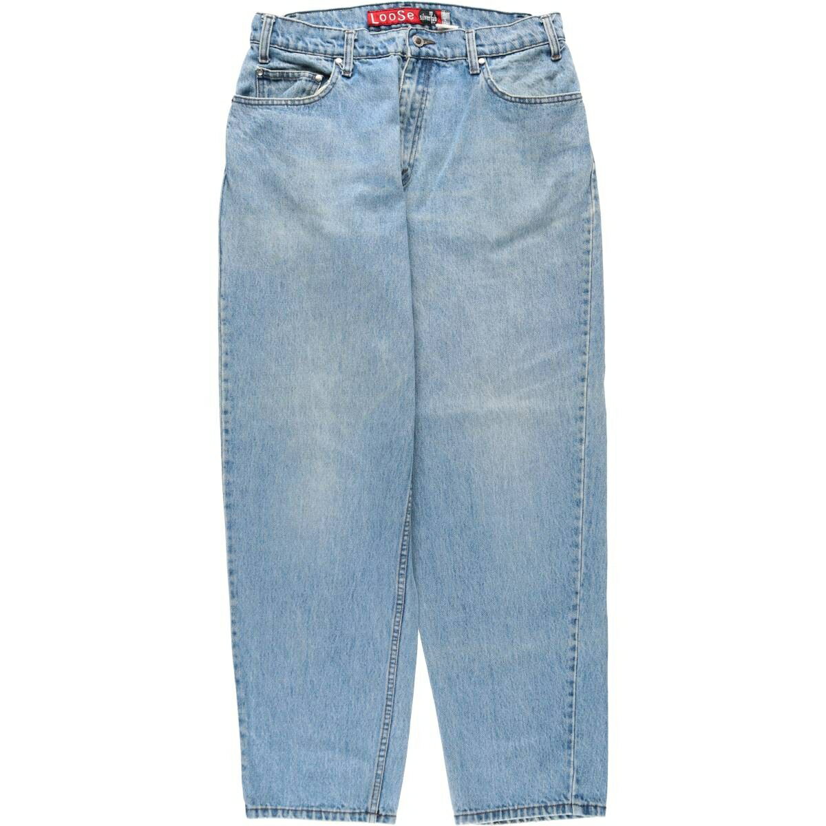 樂天商城 - 古着 90'S リーバイス Levi's SILVER TAB シルバータブ LOOSE ルーズ テーパードデニムパンツ メンズw33相当 ヴィンテージ /eaa632301 【中古】 【260410】