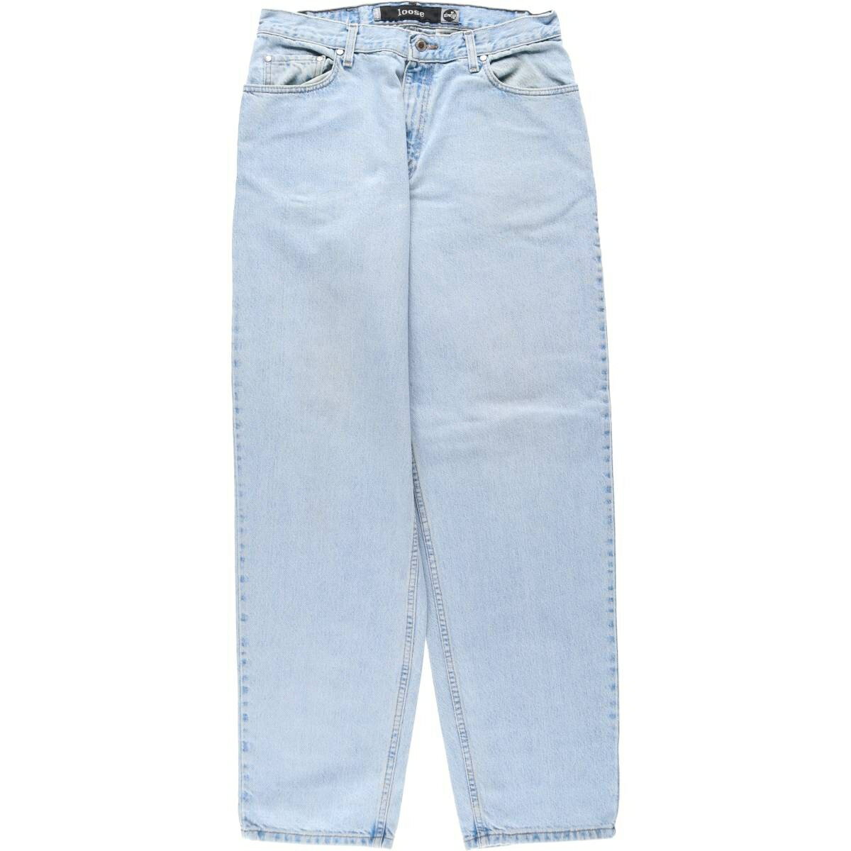 Rakuten - 古着 90'S リーバイス Levi's SILVER TAB シルバータブ LOOSE ルーズ テーパードデニムパンツ USA製 メンズw33相当 ヴィンテージ /eaa632324 【中古】 【260407】