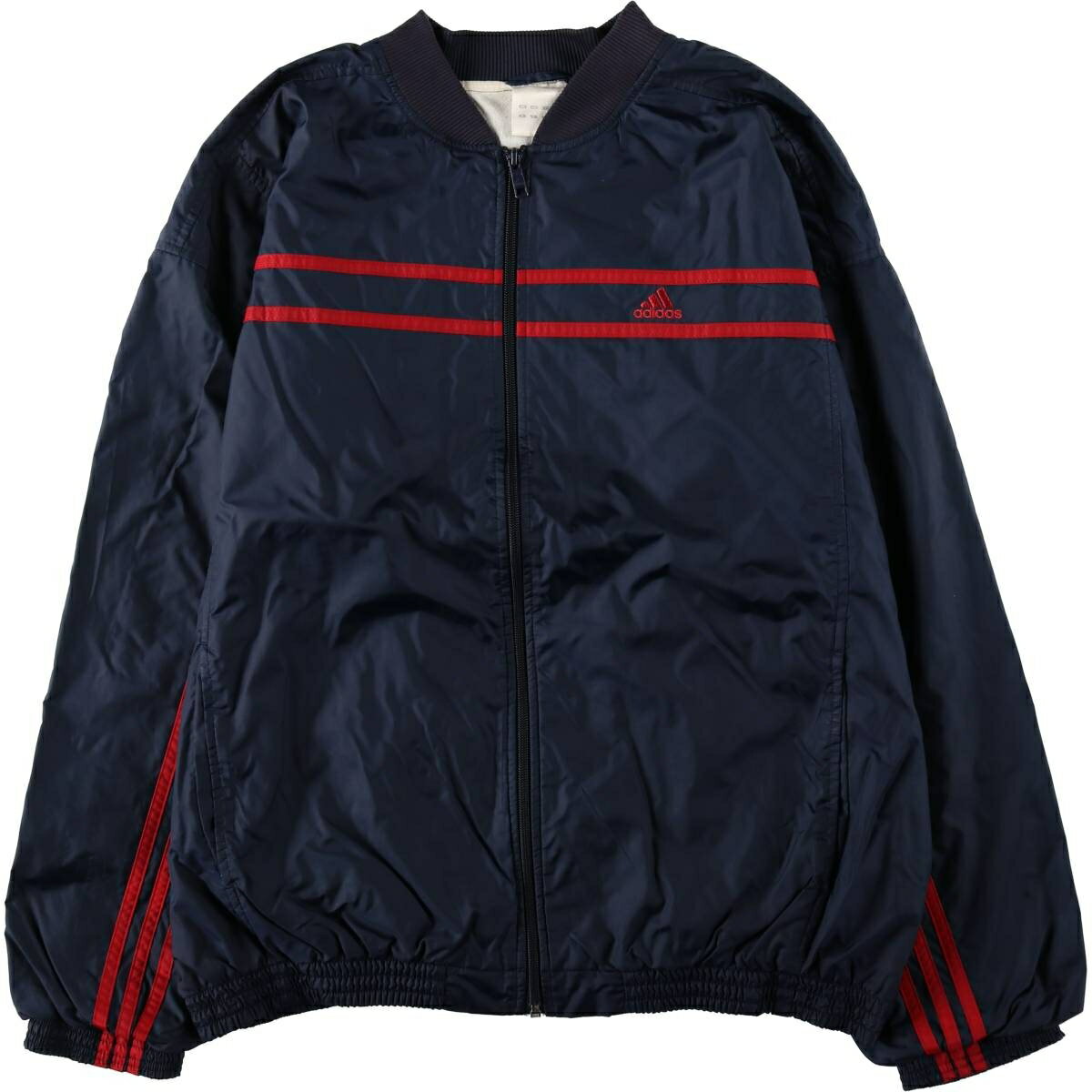 尼龍夾克 - 古着 00'S アディダス adidas ナイロンジャケット メンズXL相当 フルジップ /eaa632358 【中古】 【260411】