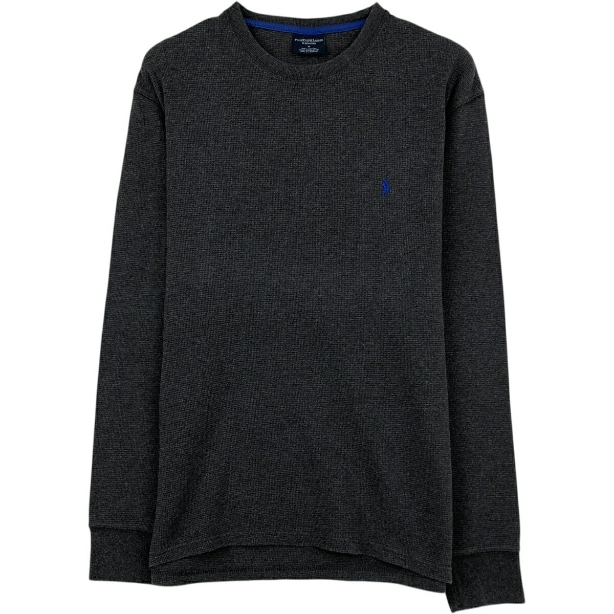 樂天商城 - 古着 ラルフローレン Ralph Lauren POLO RALPH LAUREN SLEEPWEAR サーマルロンT ワッフル メンズM相当 /eaa632403 【中古】 【260410】