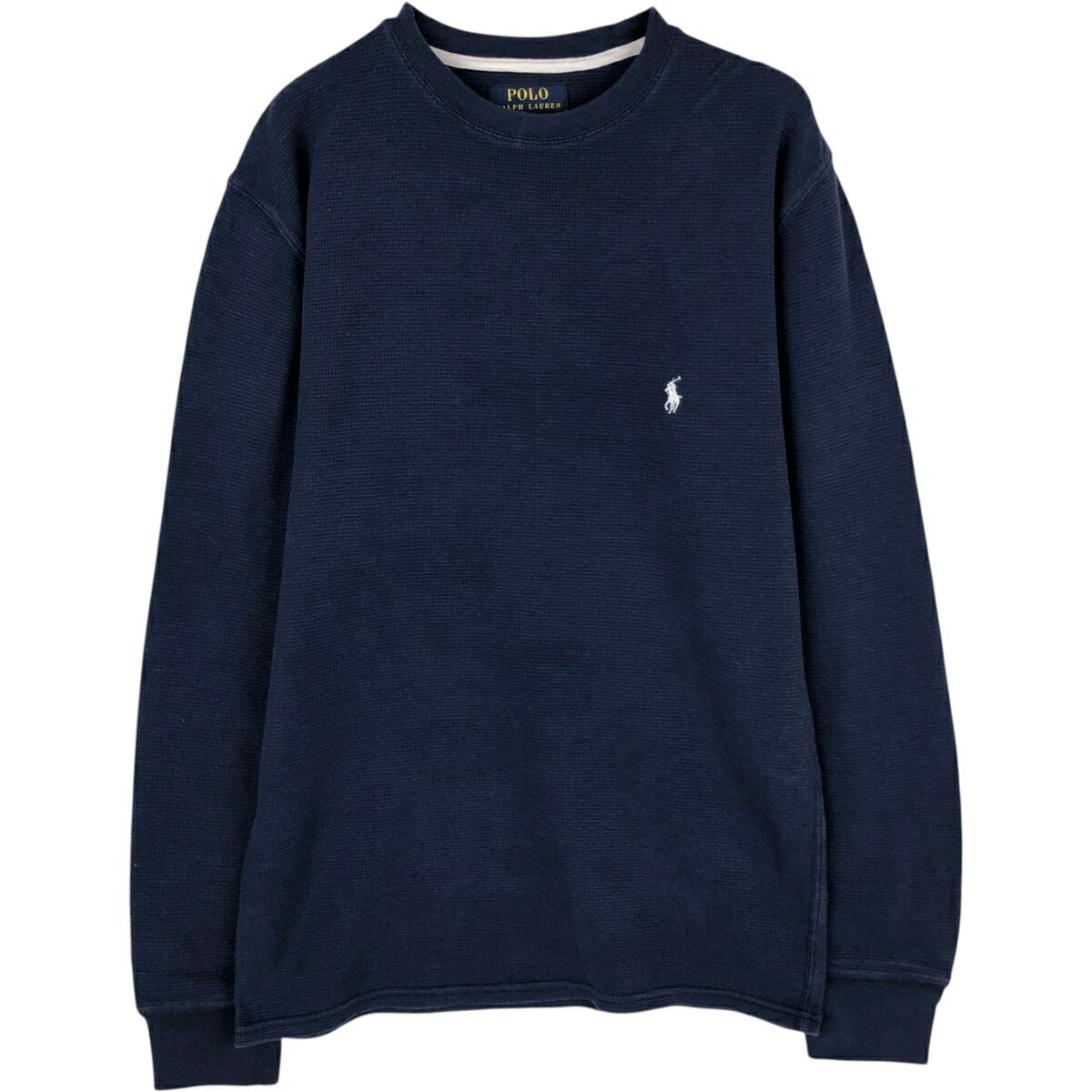 樂天商城 - 古着 ラルフローレン Ralph Lauren POLO RALPH LAUREN サーマルロンT ワッフル メンズM相当 /eaa632419 【中古】 【260411】