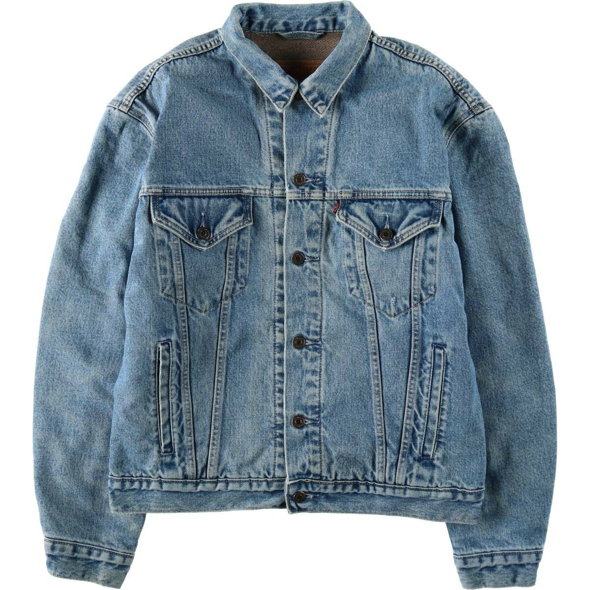 古着 90'S リーバイス Levi's 70605-0215 デニムジャケット Gジャン メンズL相当 ヴィンテージ /eaa632471 【中古】 【260410】