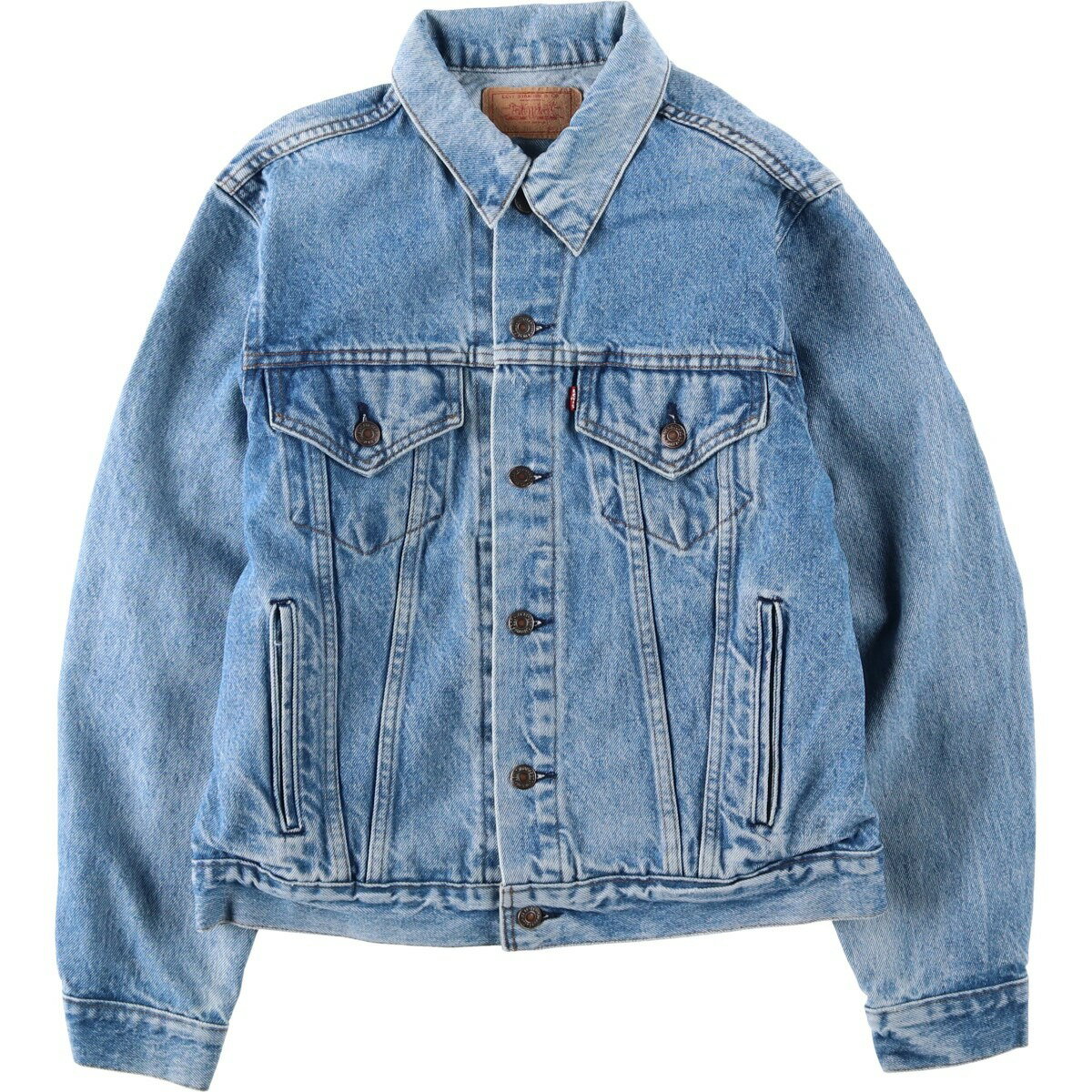 古着 80~90'S リーバイス Levi's 70506-0214 デニムジャケット Gジャン USA製 メンズM相当 ヴィンテージ /eaa632518 【中古】 【260411】