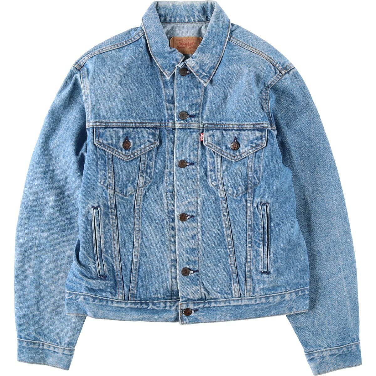 古着 90'S リーバイス Levi's 70506-0214 デニムジャケット Gジャン USA製 メンズL相当 ヴィンテージ /eaa632528 【中古】 【260411】