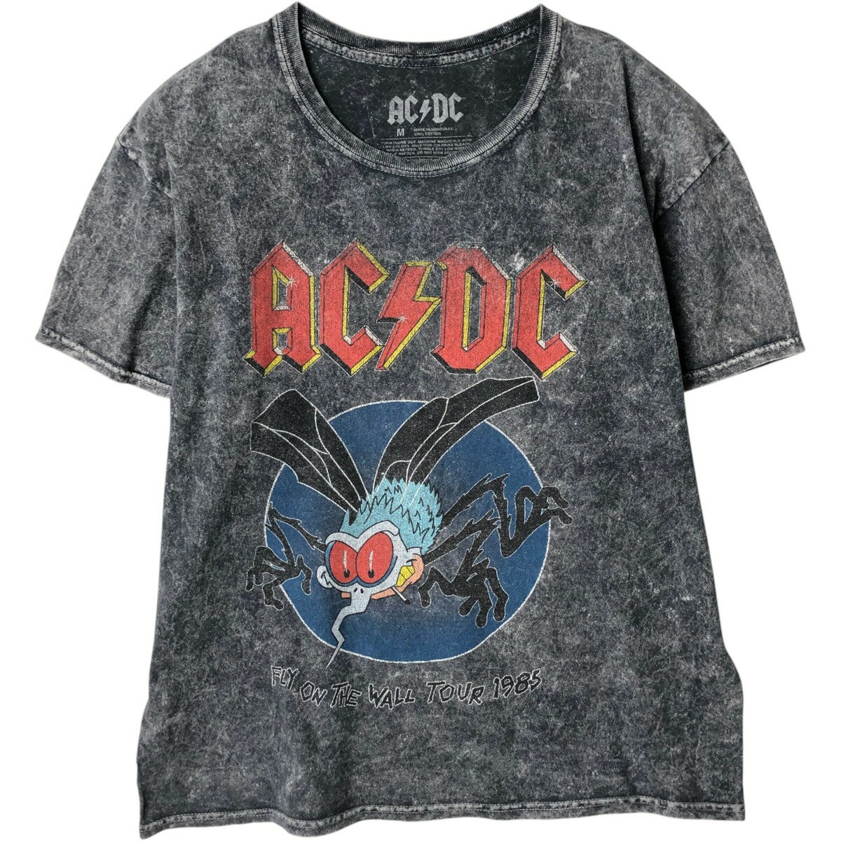 乐天商城 - 古着 AC/DC エーシーディーシー Fly on the Wall Tour 1985 バンドTシャツ バンT メンズM相当 /eaa632655 【中古】 【260412】