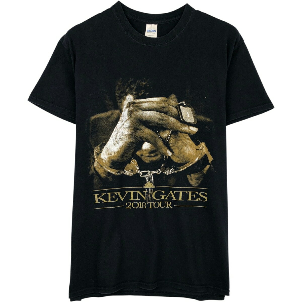 Rakuten - 古着 ギルダン GILDAN KEVIN GATES ケビンゲイツ ラップTシャツ ラップT メンズM相当 /eaa632662 【中古】 【260410】