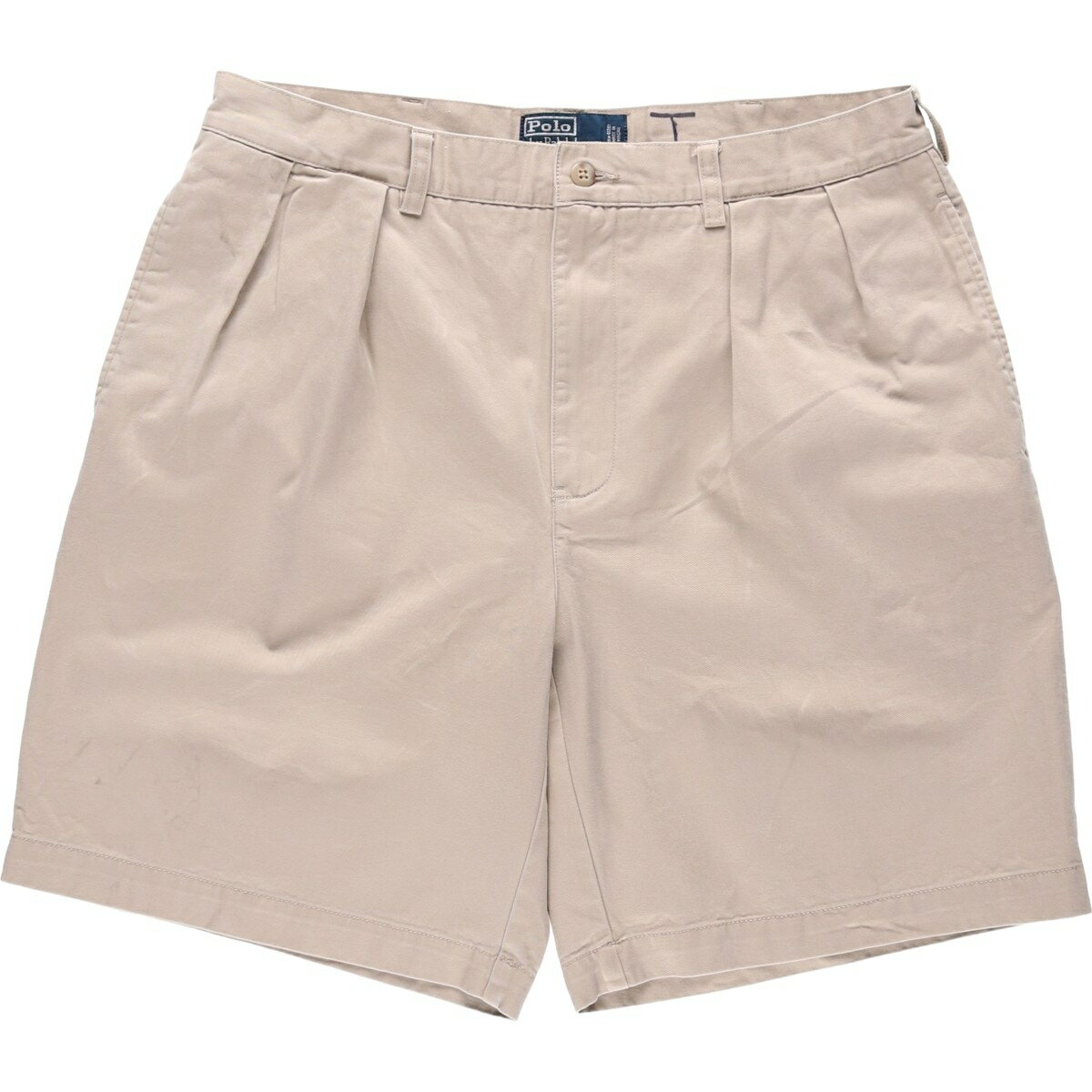 Rakuten - 古着 ラルフローレン Ralph Lauren POLO by Ralph Lauren TYLER SHORT ツータック チノショーツ ショートパンツ メンズw35相当 /eaa633222 【中古】 【260417】