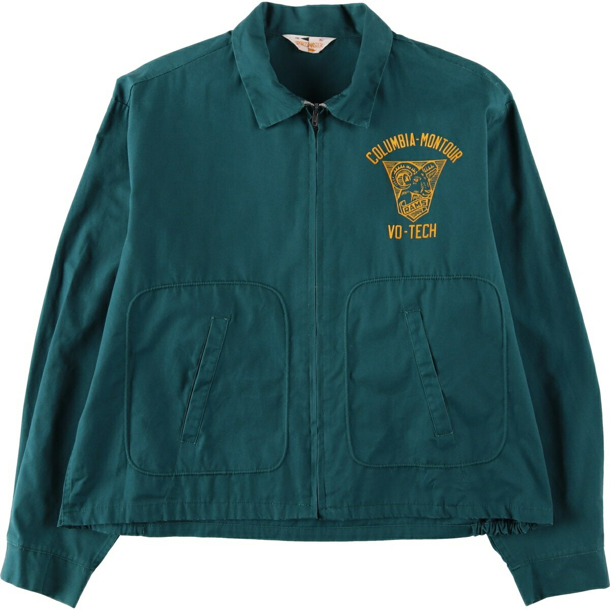 Rakuten - 古着 60~70'S SPORTSMASTER カレッジ スイングトップ スポーツジャケット メンズXL相当 ヴィンテージ /eaa633264 【中古】 【260417】