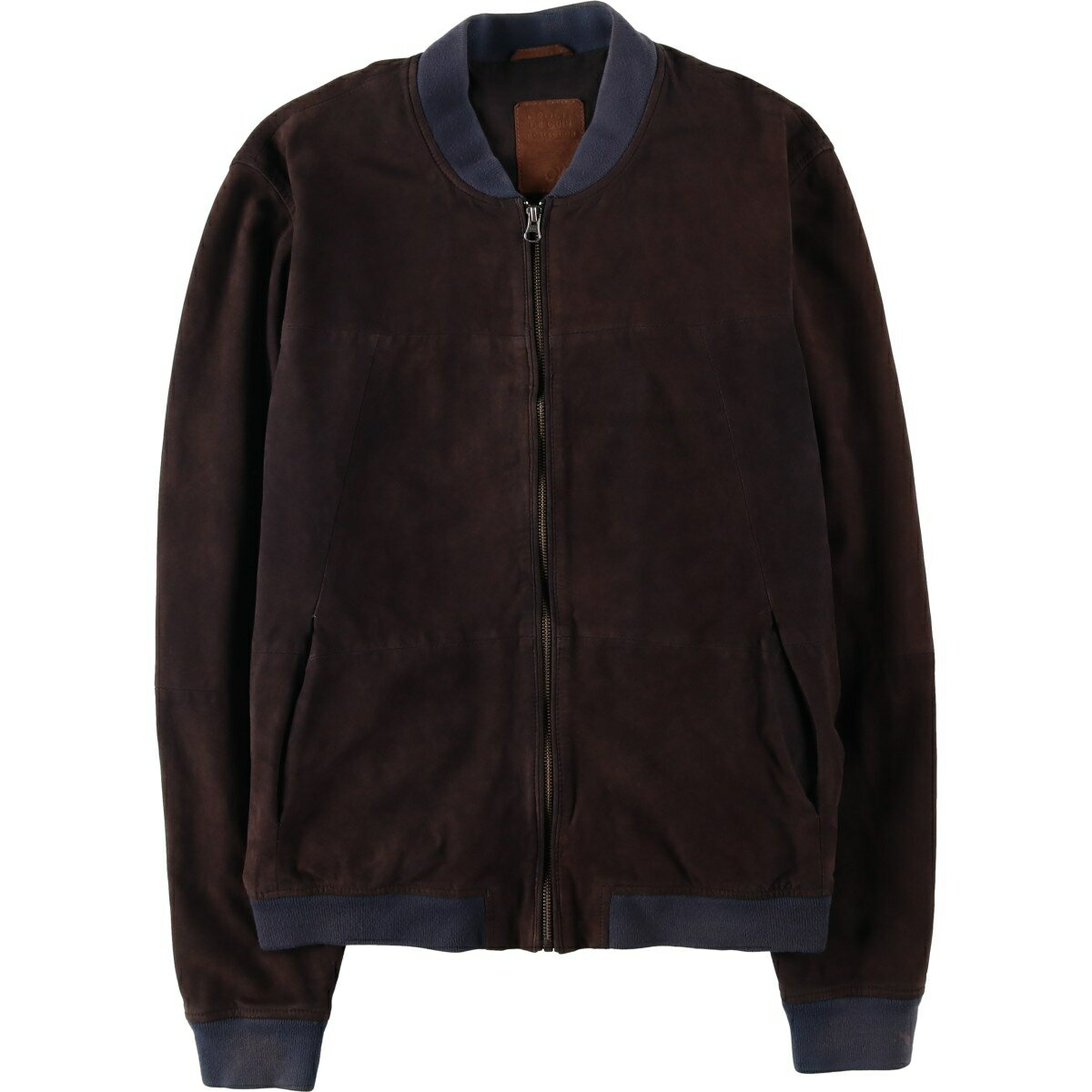 樂天商城 - 古着 TEX スエードレザーブルゾン メンズL相当 /eaa633357 【中古】 【260418】