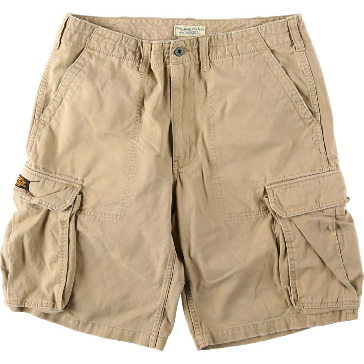 古着 ラルフローレン Ralph Lauren POLO JEANS COMPANY カーゴショーツ ハーフパンツ メンズw37相当 /eaa633369 【中古】 【260412】 【GR-NV】