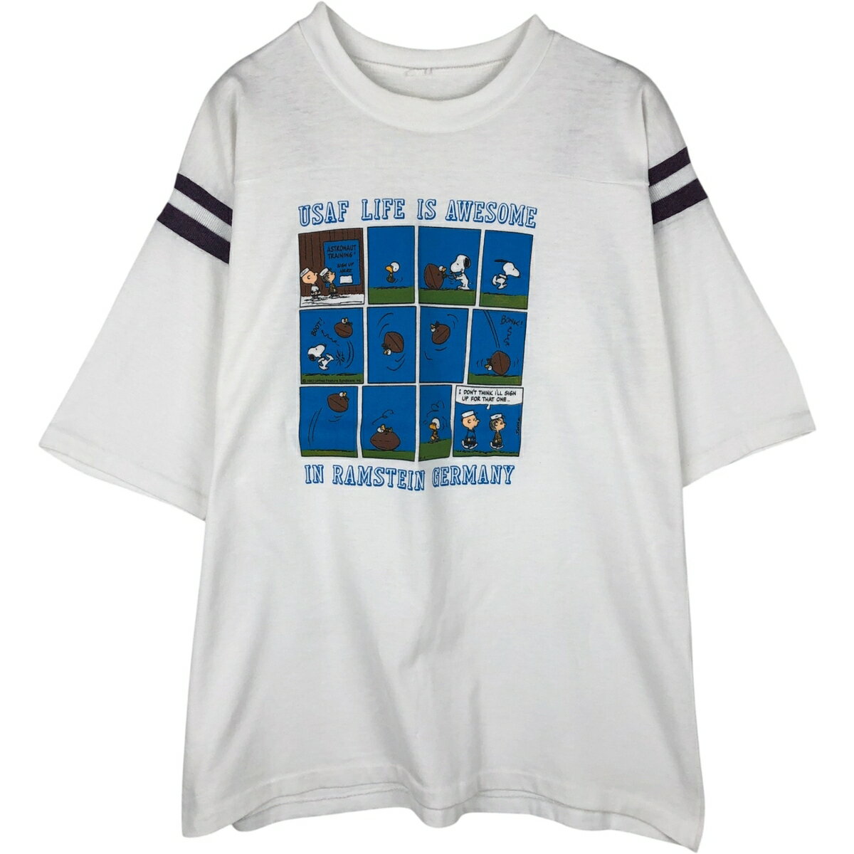 樂天商城 - 古着 SNOOPY スヌーピー キャラクタープリントTシャツ メンズXL相当 /eaa633422 【中古】 【260412】