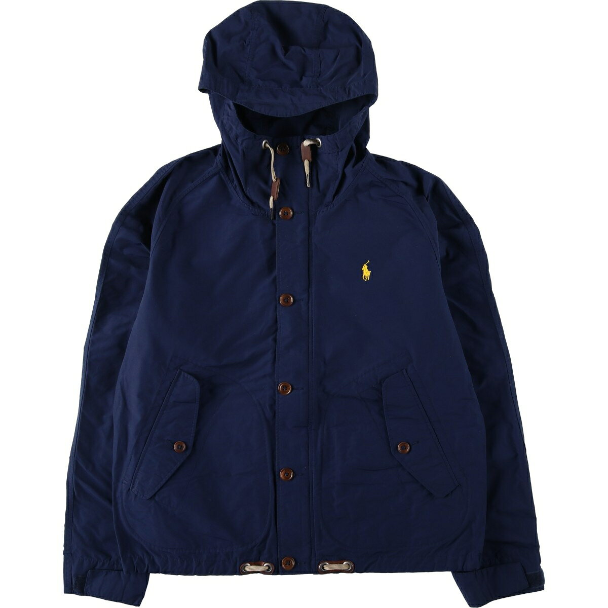 ◇POLO ラルフローレン ウールフードジャケット サイズM（L相当）RRL 