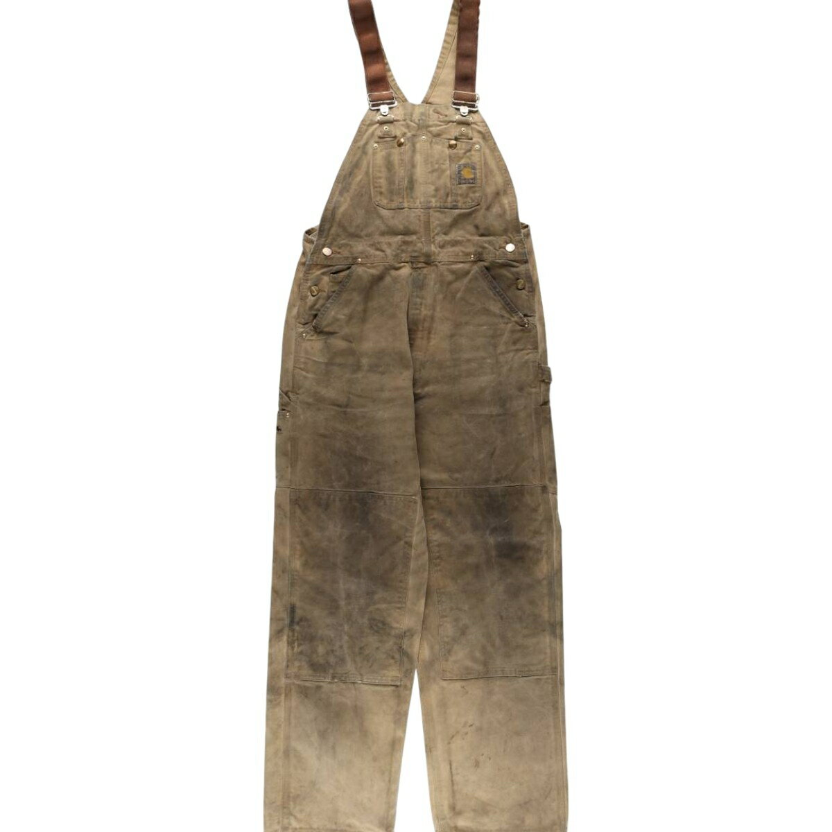 Rakuten - 古着 カーハート Carhartt ダブルニー ダック オーバーオール メンズw34相当 /eaa633581 【中古】 【260607】