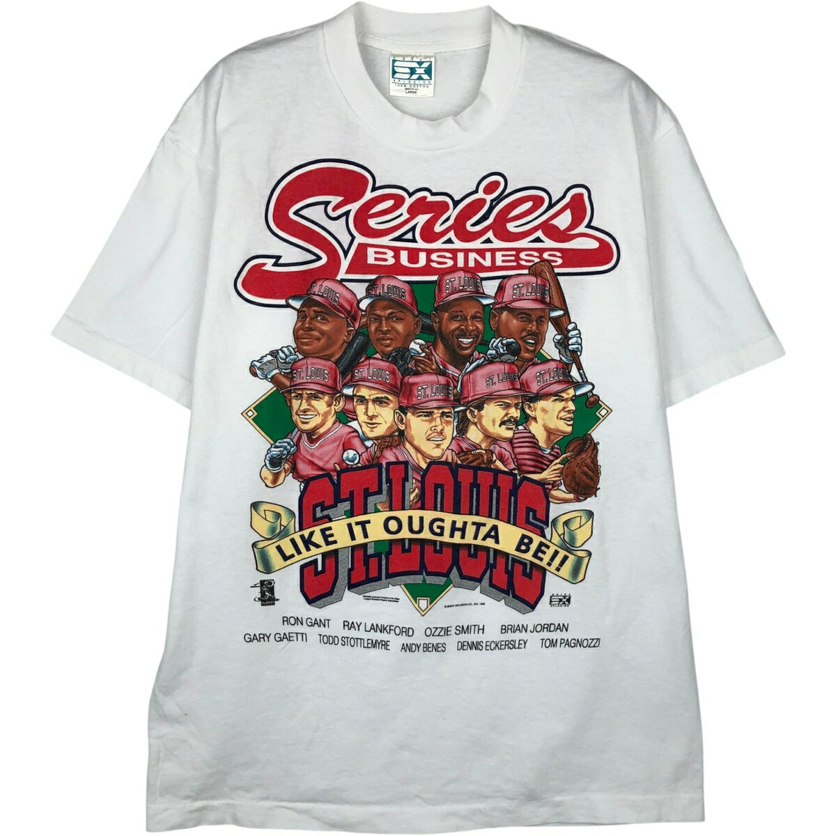 古着 90'S Shirt Xplosion MLB ST. LOUIS CARDINALS セントルイスカージナルス スポーツプリントTシャツ USA製 メンズL相当 ヴィンテージ /eaa633612  