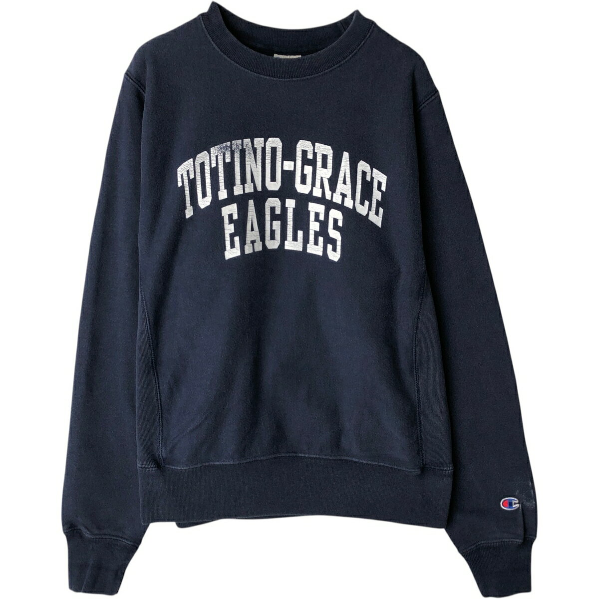 Rakuten - 古着 チャンピオン Champion リバースウィーブ 復刻 単色タグ カレッジスウェットシャツ トレーナー メンズS相当 /eaa633702 【中古】 【260412】