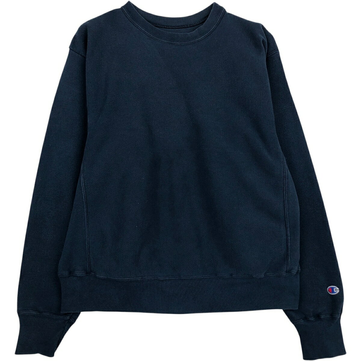Rakuten - 古着 00'S チャンピオン Champion PREMIUM REVERSE WEAVE プレミアムリバースウィーブ 無地 ブランクスウェットシャツ トレーナー メンズL相当 /eaa633740 【中古】 【260416】 ネイビー系 春夏秋冬