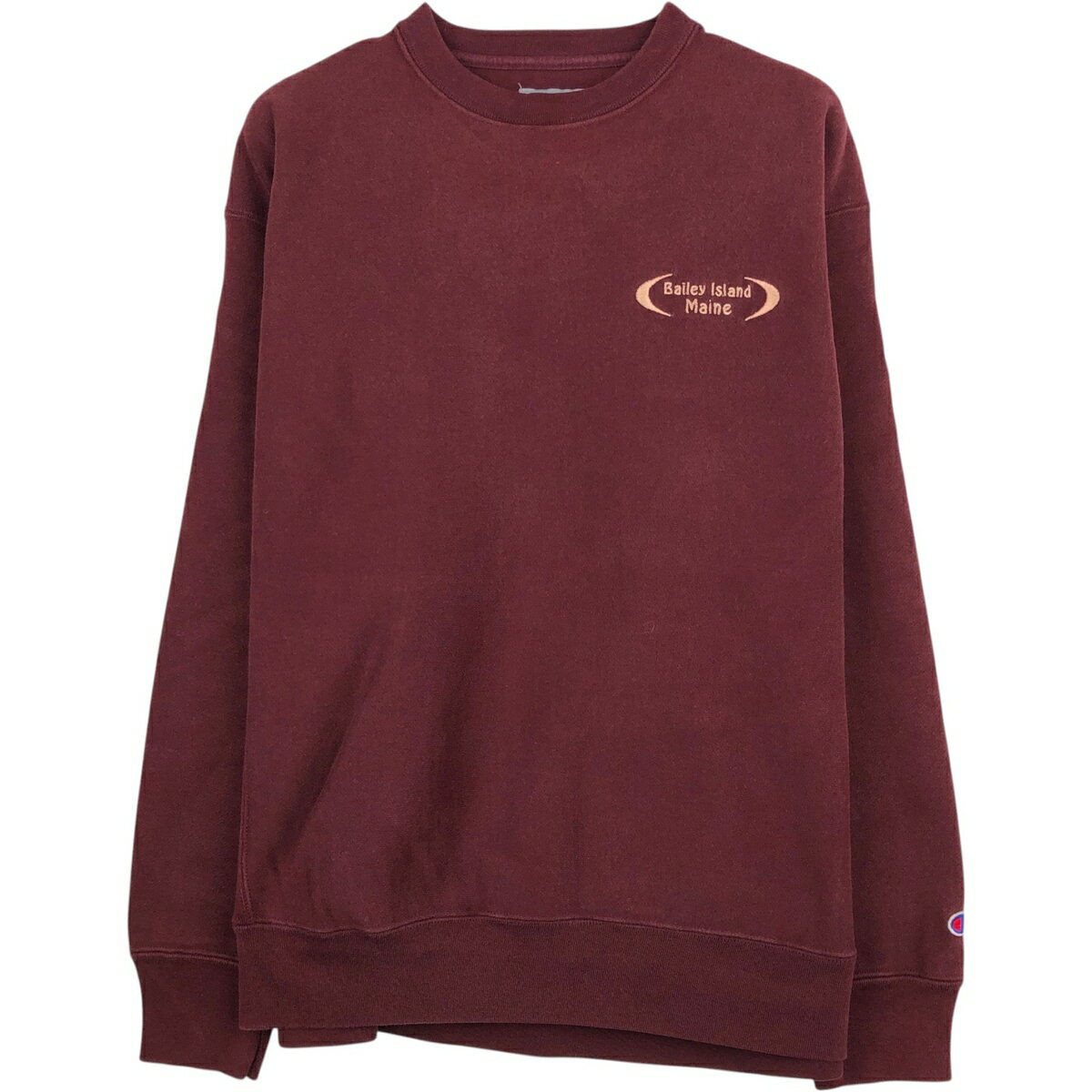 樂天商城 - 古着 00'S チャンピオン Champion PREMIUM REVERSE WEAVE プレミアムリバースウィーブ アドバタイジング スウェットシャツ トレーナー USA製 メンズL相当 /eaa633741 【中古】 【260417】 レッド系 春夏秋冬