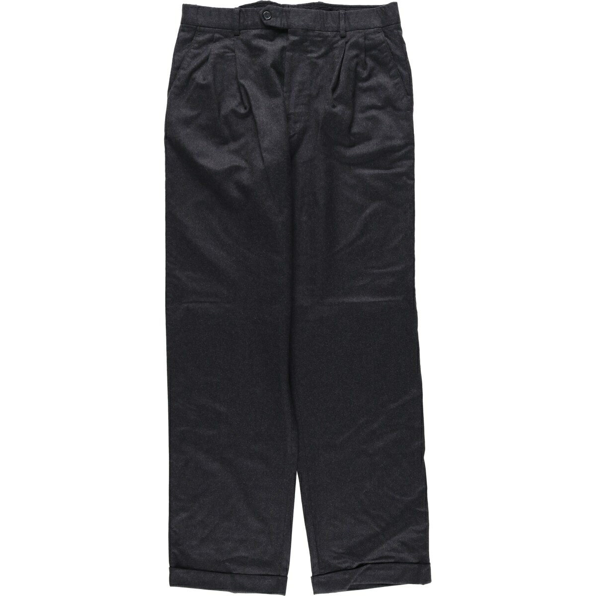 樂天商城 - 古着 90'S GRANT THOMAS ツータック ウールパンツ スラックス イタリア製 メンズw34相当 ヴィンテージ /eaa634002 【中古】 【260423】