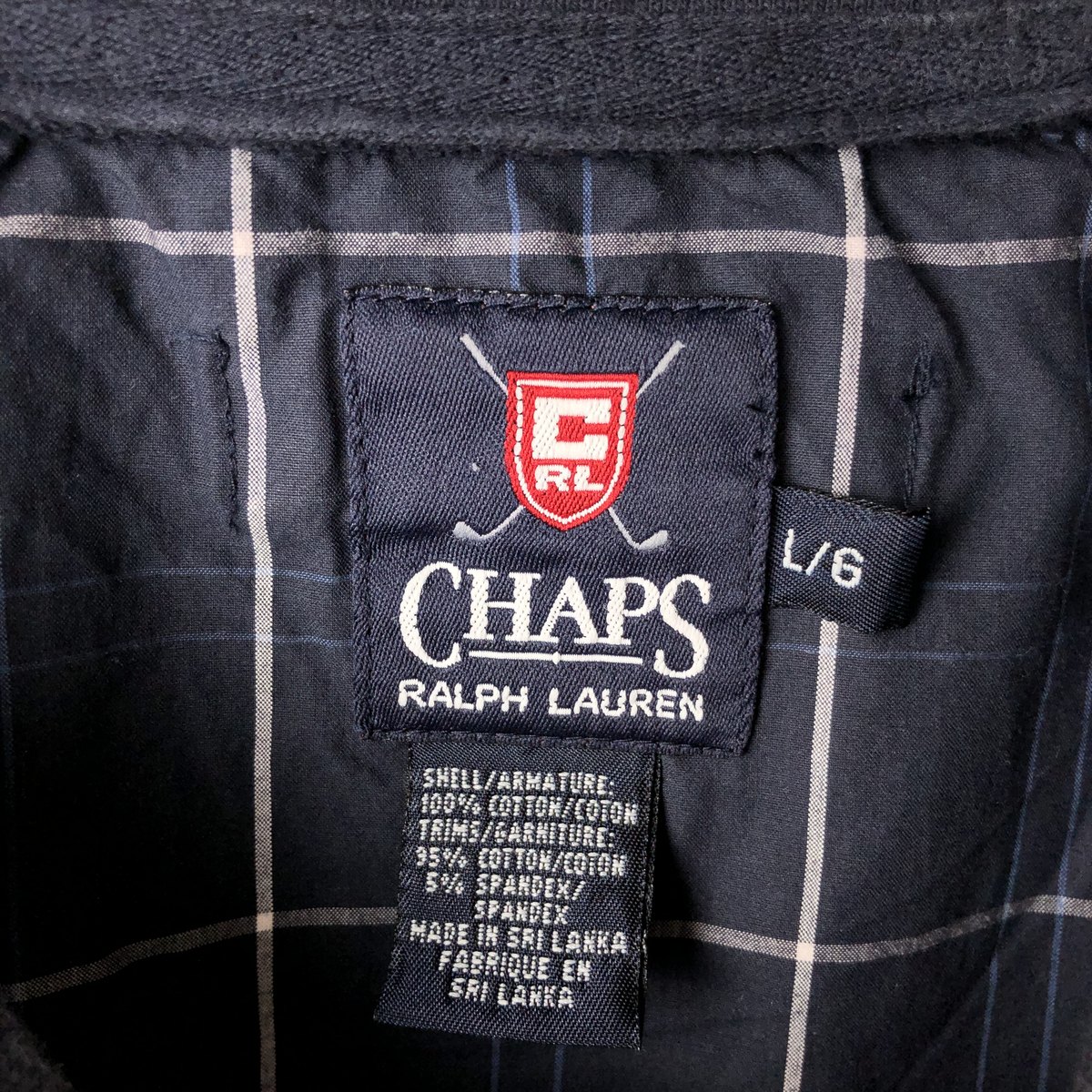 古着 ラルフローレン Ralph Lauren CHAPS チャップス チェック柄 ウォームアッププルオーバー メンズL相当 /eaa634414 【中古】 【260503】 jam-ing-11564122 古着屋JAM サンプル画像3