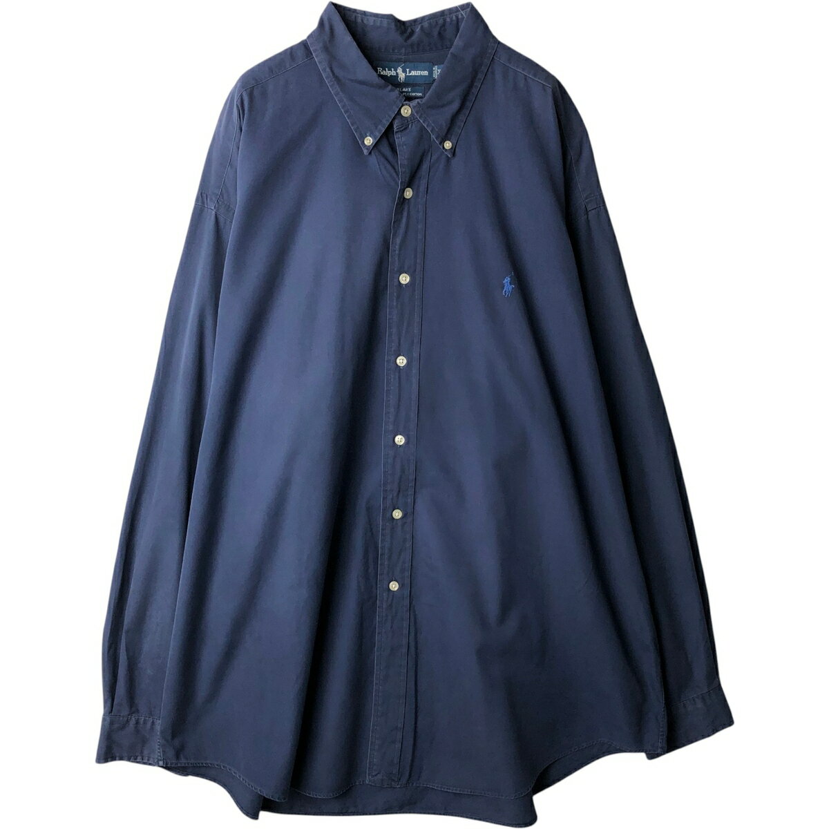 Rakuten - 古着 ラルフローレン Ralph Lauren BLAKE 長袖 ボタンダウンシャツ メンズXXL相当 /eaa634444 【中古】 【260419】