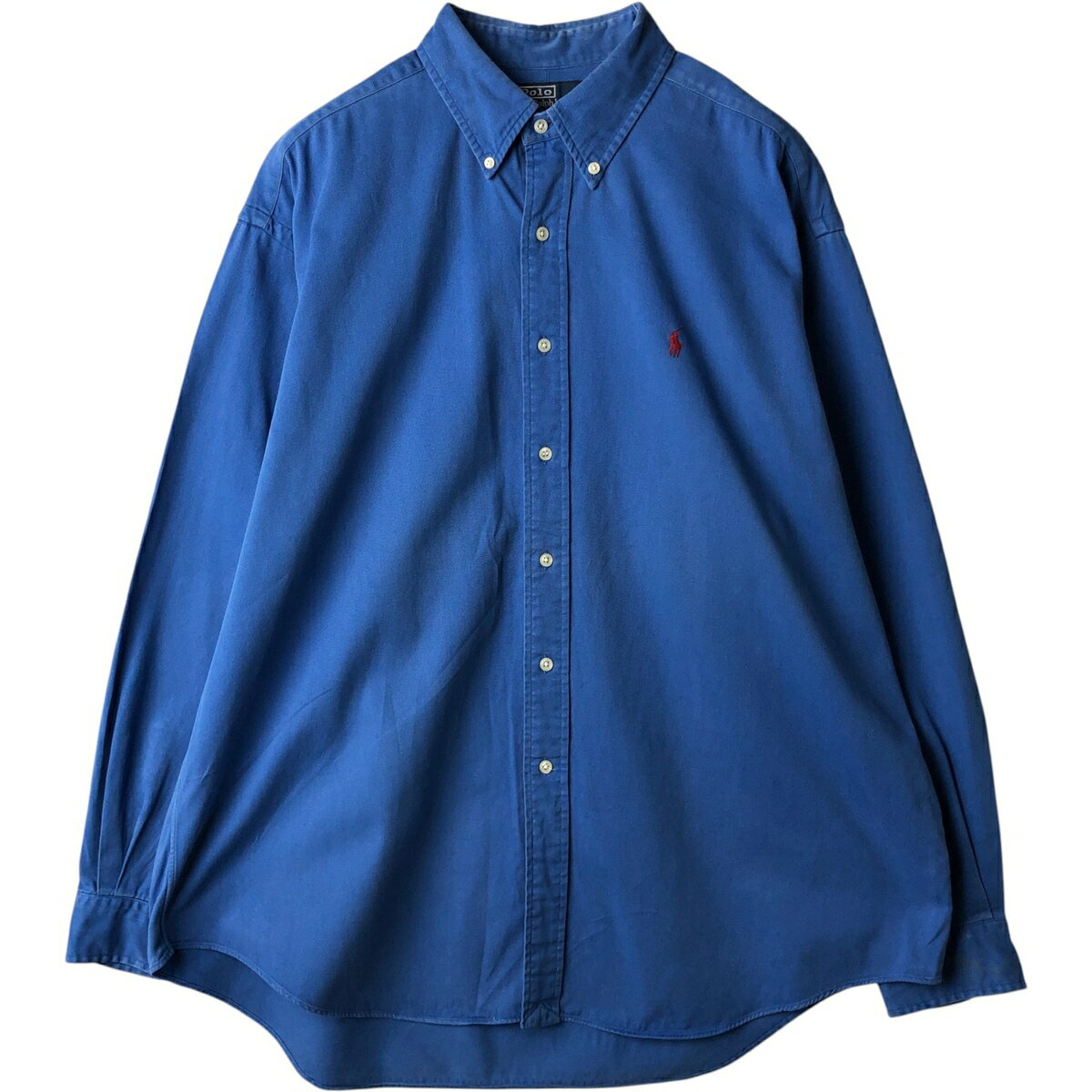 樂天商城 - 古着 ラルフローレン Ralph Lauren POLO by Ralph Lauren BLAKE 長袖 ボタンダウンシャツ メンズXL相当 /eaa634454 【中古】 【260421】