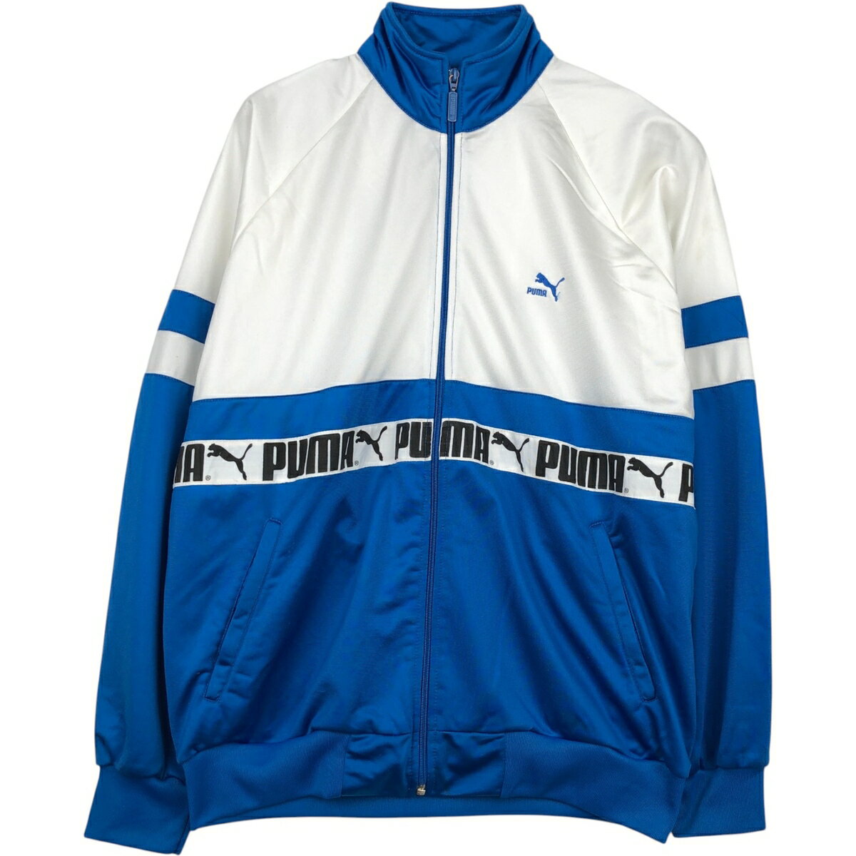 古着 80~90 039 S プーマ PUMA ジャージ トラックジャケット メンズXL相当 ヴィンテージ /eaa634518 【中古】 【260419】