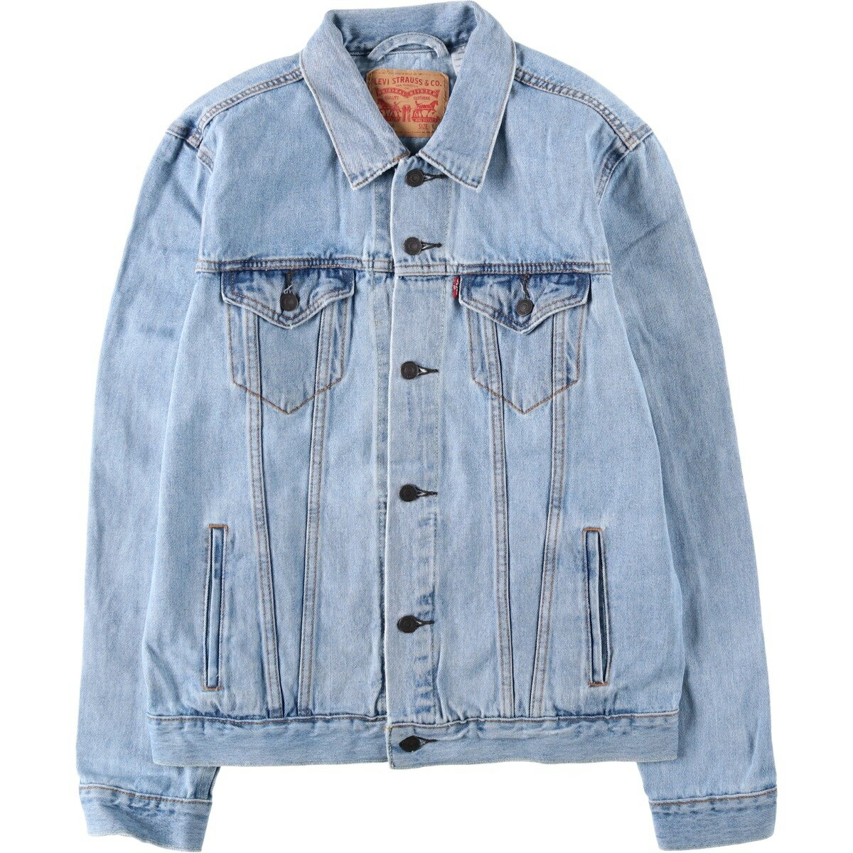 古着 リーバイス Levi's ペイント デニムジャケット Gジャン メンズL相当 /eaa634642 【中古】 【260418】