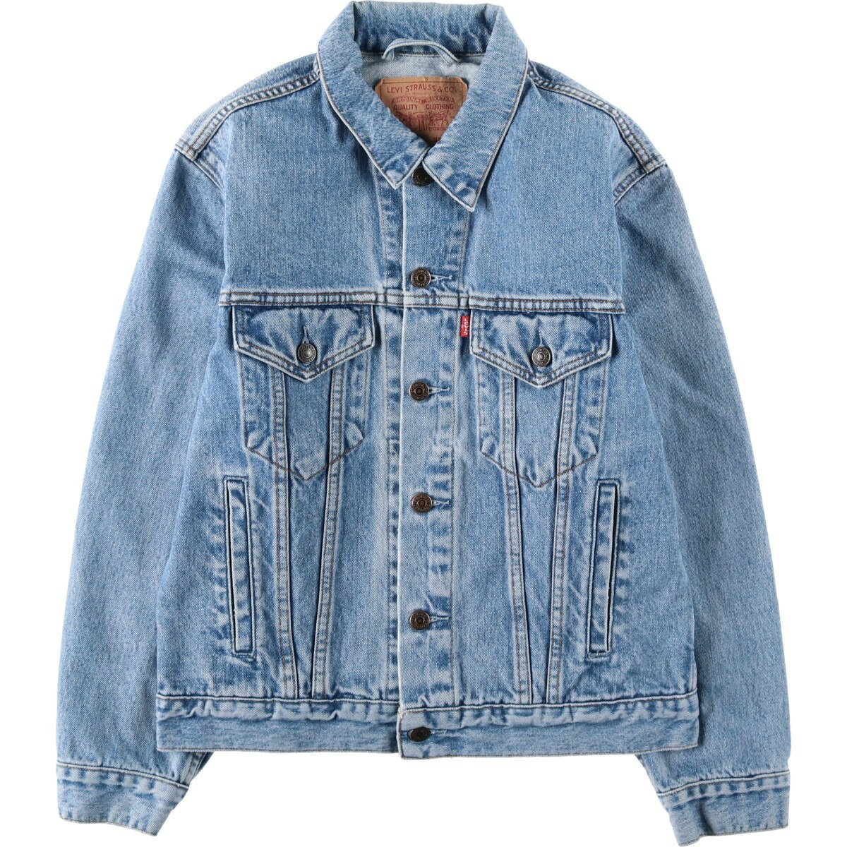 古着 リーバイス Levi's ユーロモデル デニムジャケット Gジャン メンズS相当 /eaa634659 【中古】 【260418】