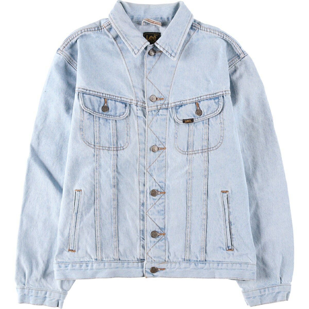 古着 リー Lee RIDERS ライダース デニムジャケット Gジャ...(4.0)