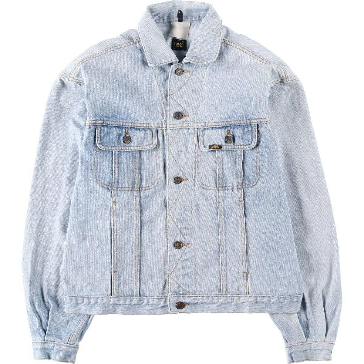 古着 リー Lee RIDERS ライダース デニムジャケット Gジャン メンズS相当 /eaa634671 【中古】 【260418】